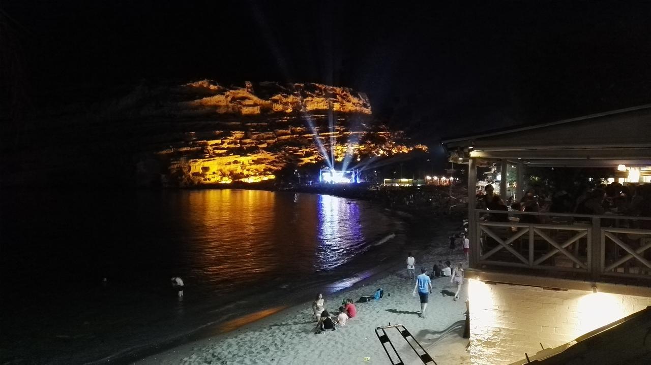 Dimitris Villa Hotel Matala Eksteriør bilde
