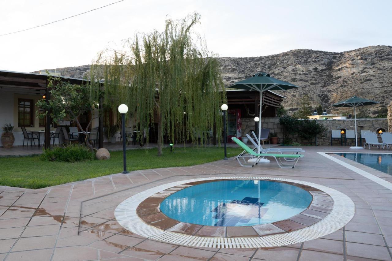 Dimitris Villa Hotel Matala Eksteriør bilde
