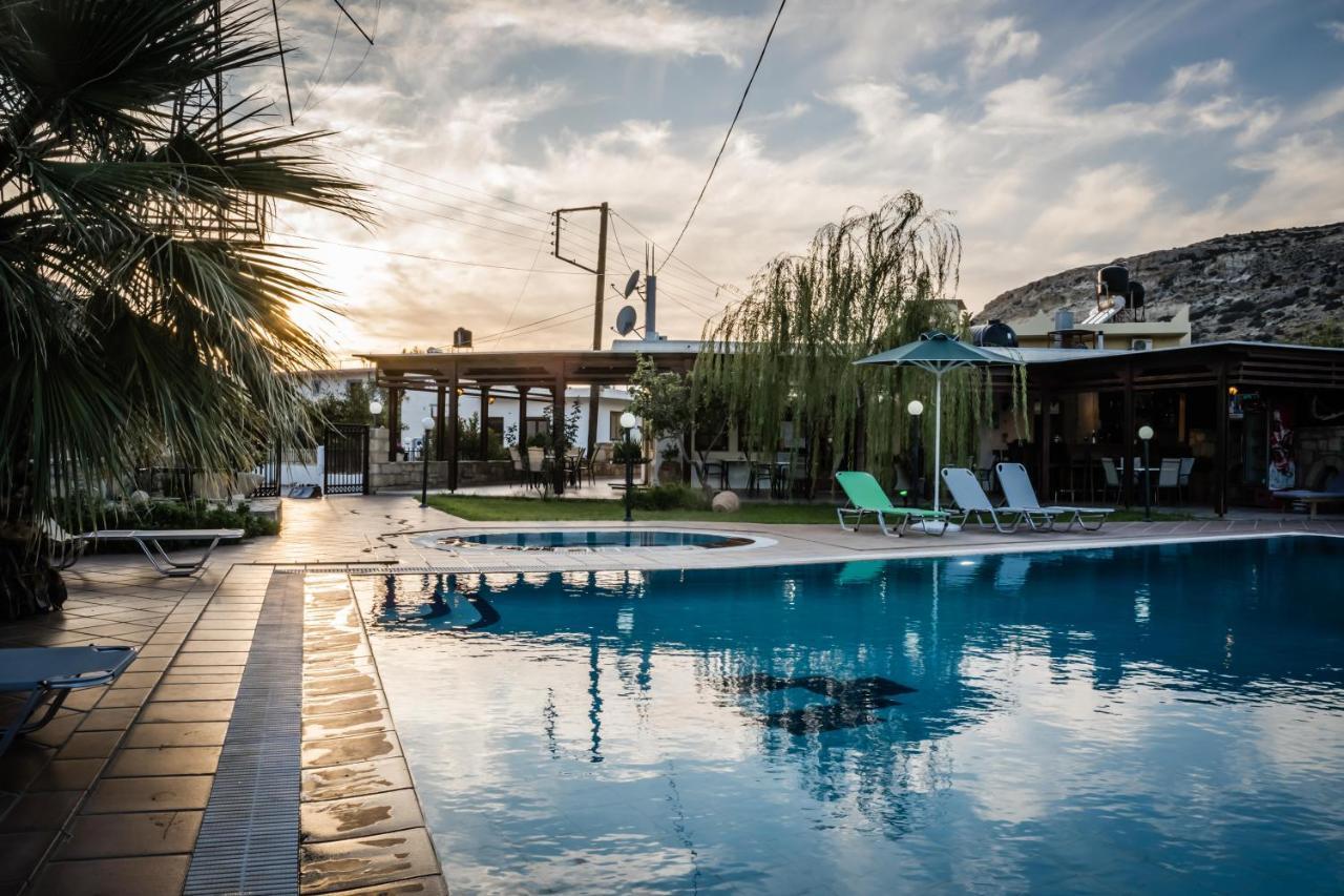 Dimitris Villa Hotel Matala Eksteriør bilde